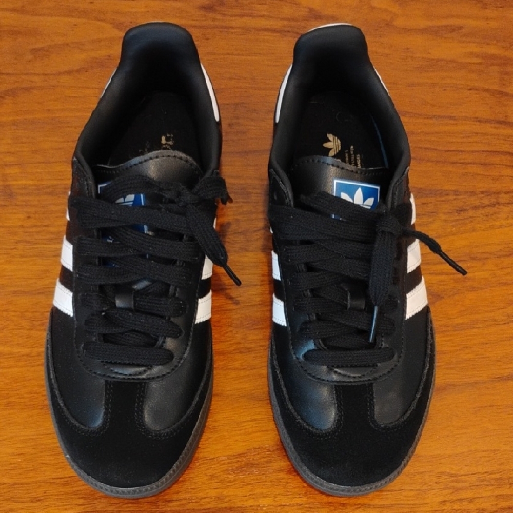 Adidas Sambas OG Originals Black and White Shoes Men's Size 7
